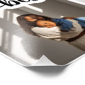 Beste moeder gepersonaliseerde 4 foto collage afdruk (Hoek)