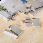 Beste moeder gepersonaliseerde 4 foto collage legpuzzel (Zijkant)
