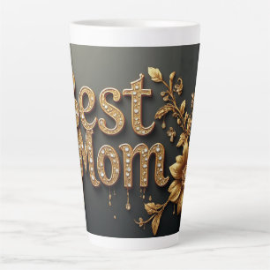 Beste Moeder Gouden Letters Latte Mok