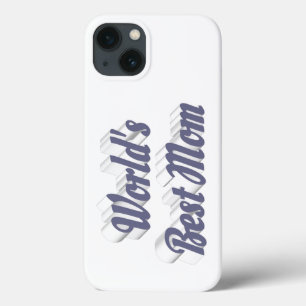 Beste moeder grijze tekst Case-Mate iPhone case