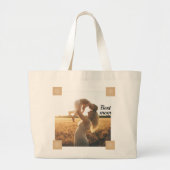 Beste moeder grote tote bag (Voorkant)