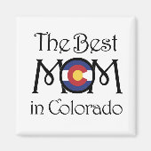 Beste moeder in Colorado Mahnet Magneet (Voorkant)