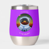 Beste moeder in de Galaxy Stemless Wine Tumbler (Voorkant)