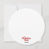 Beste moeder in de melkweg cirkelkaart – Moederdag Feestdagenkaart (Achterkant)