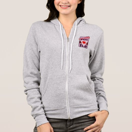 Beste moeder in de melkweg hoodie (Voorkant)