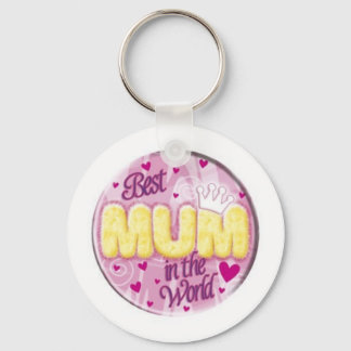 beste moeder in de wereld sleutelhanger