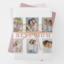 Beste Moeder Inpakpapier | Aangepaste Foto's