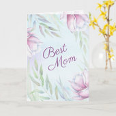 Beste Moeder, Inspirerende Schrift Moederdag Kaart (Gele Bloem)