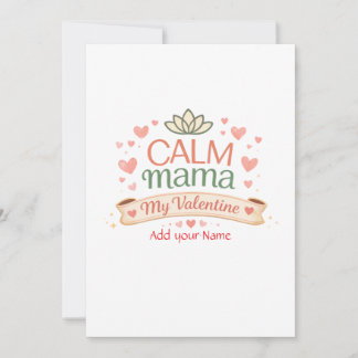 Beste Moeder Kalme Mama Valentijnshartjes Magneet Feestdagenkaart
