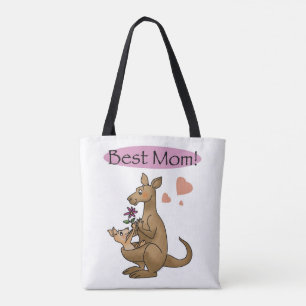 beste moeder ( kangoeroe ) - moederdag tote bag