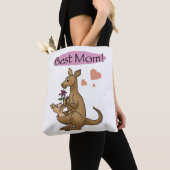 beste moeder ( kangoeroe ) - moederdag tote bag (Dichtbij)