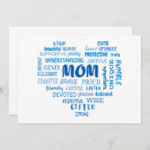 Beste moeder kwaliteiten en moeder eigenschappen I Kaart (Voorkant / Achterkant)