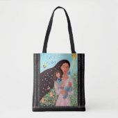 Beste Moeder Lieve Illustratie Tote Bag (Voorkant)
