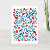 Beste Moeder Magische Tuin Moederdag Folie Feestdagenkaart (Achterkant)