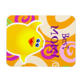 Beste moeder! magneet (Horizontaal)