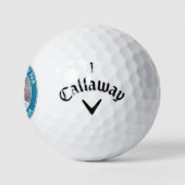 Beste moeder met foto op maat Golf Balls Golfballen (Logo)