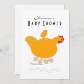 Beste moeder met kick baby shower Invitation Kaart (Voorkant / Achterkant)