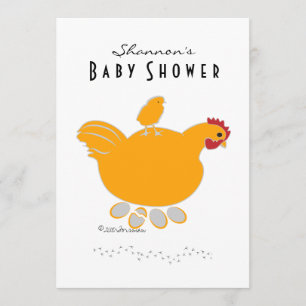 Beste moeder met kick baby shower Invitation Kaart