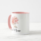 Beste Moeder Moederdag Cadeau - Boho Roos Mok (Voorkant links)