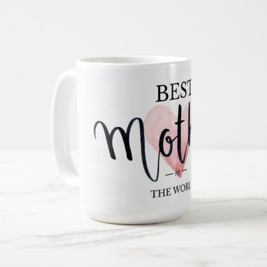 Beste Moeder Moederdag Koffie Mok (Voorkant links)