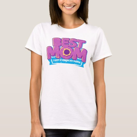 Beste Moeder Moederdag T-shirt (Voorkant)