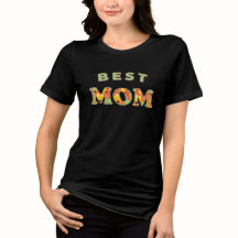 BESTE MOEDER – Moederdag T-shirt met opvallende bl