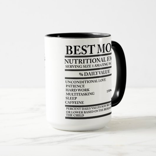 Beste moeder mok (Voorkant rechts)