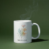 Beste Moeder Mok met bloemen