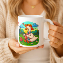 Beste Moeder Mutsige Breiende Gans Koffiemok
