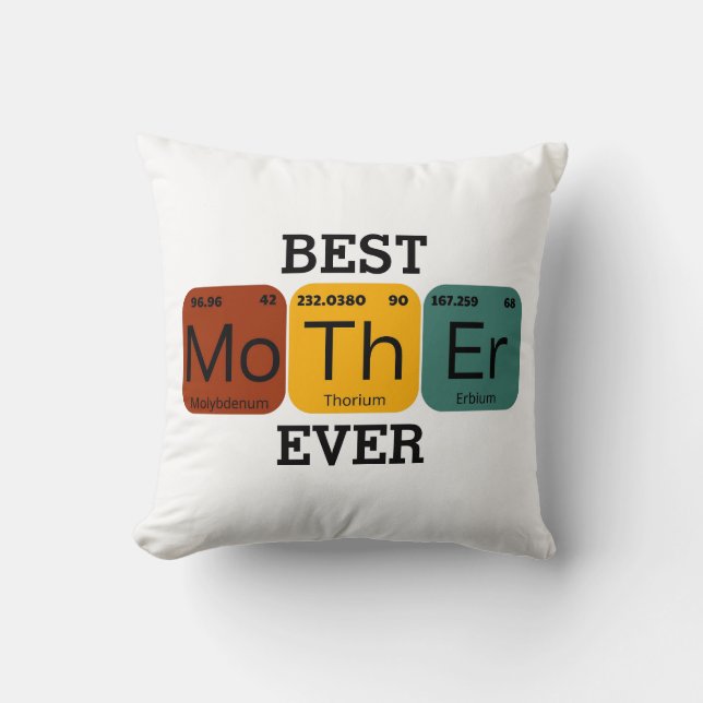 Beste moeder ooit - 100% pure chemie kussen (Voorkant)
