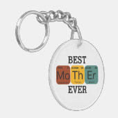 Beste moeder ooit - 100% pure chemie sleutelhanger (Voorkant Links)