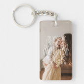 Beste moeder ooit 2 foto sleutelhanger (Voorkant)