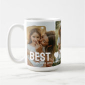 Beste moeder ooit 3 foto collage Moederdag Koffiemok (Links)