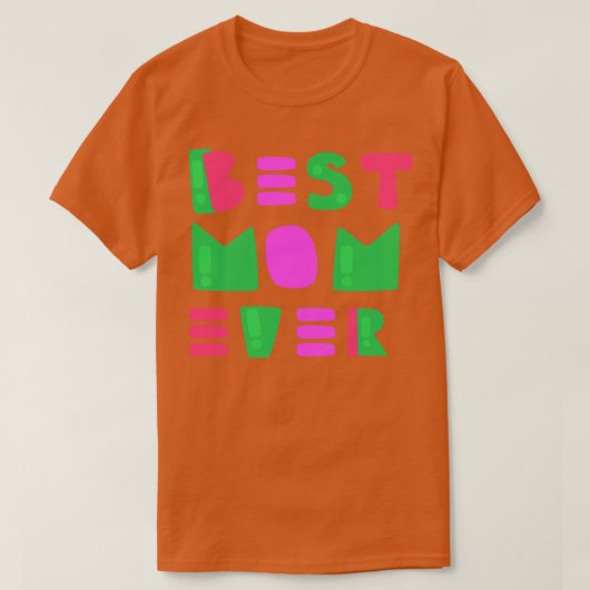 Beste moeder ooit 3 t-shirt (Design voorkant)