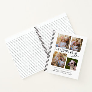 Beste Moeder Ooit 4 Foto Collage Moederdag Cadeaus Notitieboek