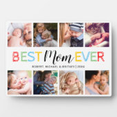 Beste Moeder Ooit 8 Foto Collage Fotoplaat (voorkant)