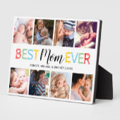 Beste Moeder Ooit 8 Foto Collage Fotoplaat (Zijkant)