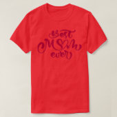 beste moeder ooit 8 t-shirt (Design voorkant)