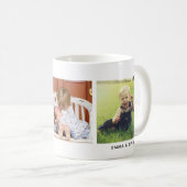 Beste Moeder Ooit, Aangepaste Drie Foto Personaliz Koffiemok (Voorkant rechts)