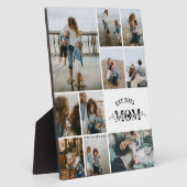 Beste Moeder Ooit Aangepaste Foto Collage Fotoplaat (Zijkant)