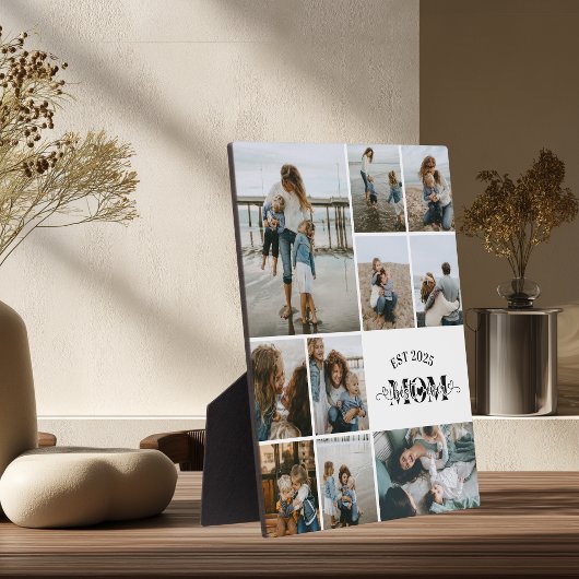 Beste Moeder Ooit Aangepaste Foto Collage Fotoplaat