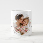 Beste Moeder Ooit Aangepaste Foto Grote Koffiekop (Voorkant)