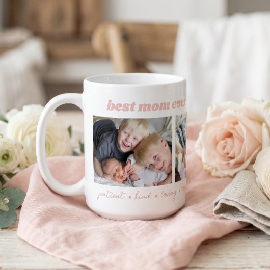 Beste Moeder Ooit Aangepaste Foto Koffiemok
