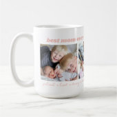 Beste Moeder Ooit Aangepaste Foto Koffiemok (Links)