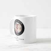 Beste moeder ooit Aangepaste foto Moderne mama Kin Koffiemok (Voorkant links)