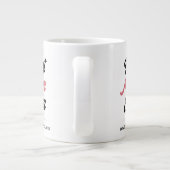 Beste Moeder Ooit Aangepaste Foto & Naam Grote Koffiekop (Achterkant)