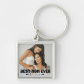 Beste Moeder Ooit Aangepaste Fotosleutelhanger voo Sleutelhanger (Voorkant)