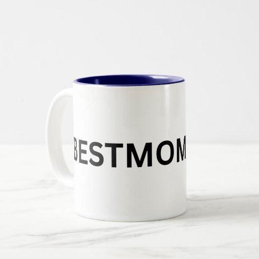 Beste moeder ooit aangepaste Mok - gepersonaliseer (Voorkant links)