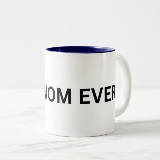 Beste moeder ooit aangepaste Mok - gepersonaliseer (Voorkant rechts)