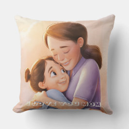 Beste moeder ooit aanpassen familiefoto kussen